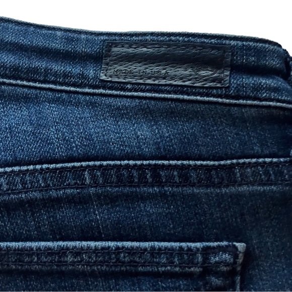 Ag Adriano Goldschmied The Stevie Ankle Slim Straight Leg Jean in Dark Wash - Picture 9 of 12